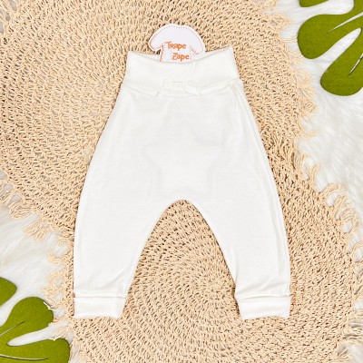  Kit 3 Calças - Estrelas no Bumbum - Rosa, Off White e Rose